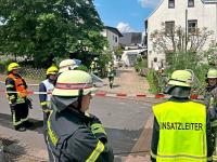 Gasaustritt in Thalheim