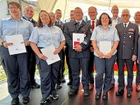 Reichlich Urkunden im Gepäck