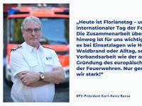 DFV-Präsident Karl-Heinz Banse zum Florianstag