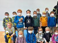 Früh übt es sich mit dem Atemschutz