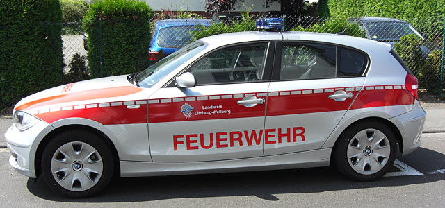 Neues Dienstfahrzeug für den Vertretungsdienst der Brandschutzaufsicht im LK Limburg-Weilburg