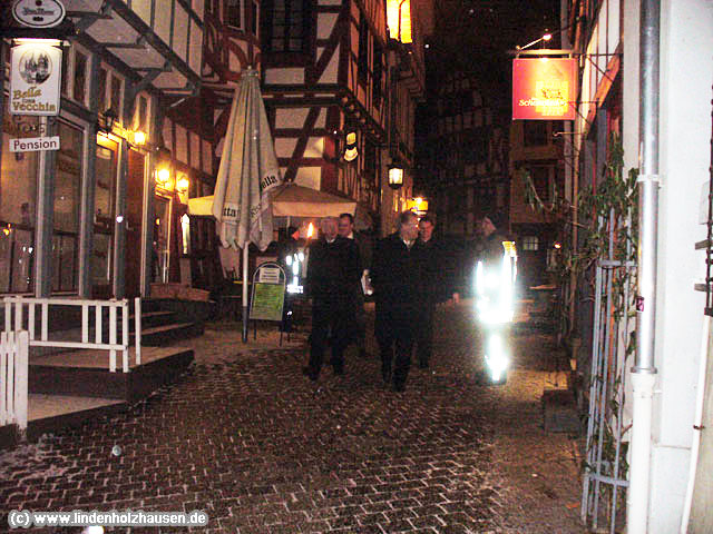 Fackelspalier Feuerwehren Limburg zur 1100 Jahr Feier am 10.02.2010