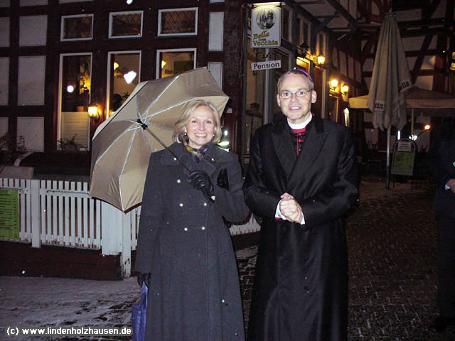 Fackelspalier Feuerwehren Limburg zur 1100 Jahr Feier am 10.02.2010