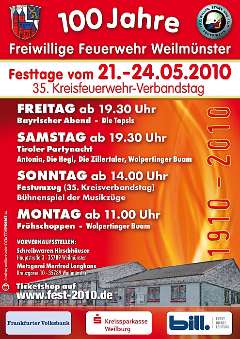 100 Jahre FF Weilmünster 