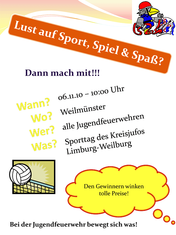 KJF Sporttag am 06.11.2010