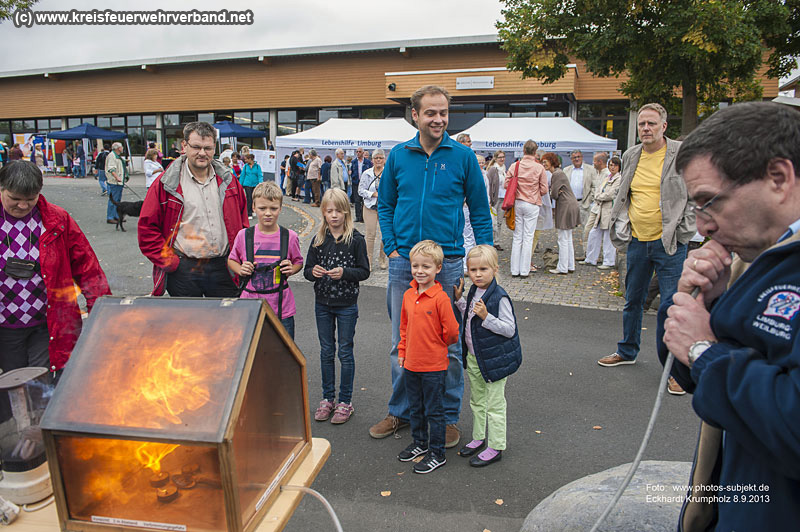 Fachbereich Brandschutzerziehung und -aufklärung beim Eppenaufest 2013