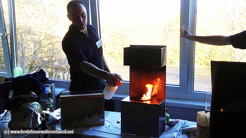 Fachbereich Brandschutzerziehung/-aufklärung bei Expertenforum in Filderstadt