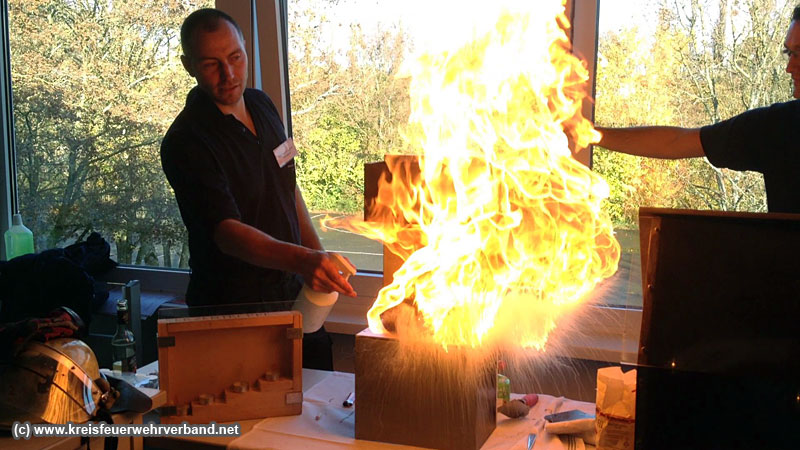 Fachbereich Brandschutzerziehung/-aufklärung bei Expertenforum in Filderstadt