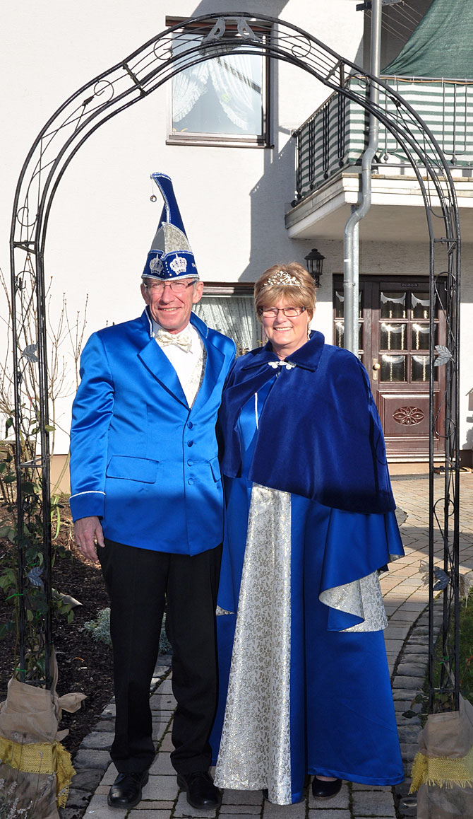 Obertiefenbacher Prinzenpaar 2014 Franz-Josef und Hedi Sehr (Foto: FJS)