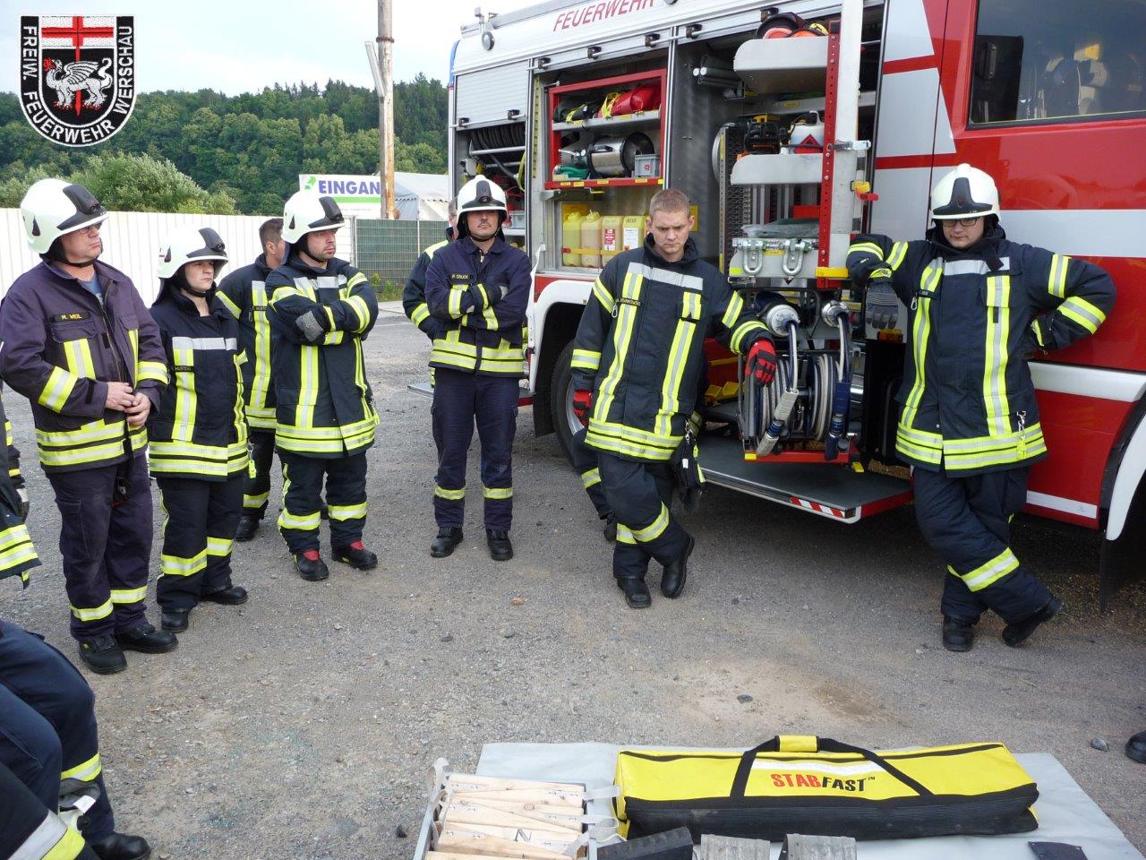 TH-Vu-Ausbildung der Feuerwehr Werschau