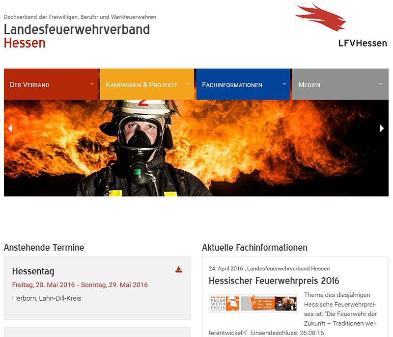 Neuer Webauftritt des LFV Hessen