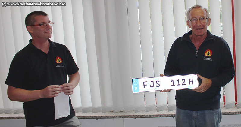 Verabschiedung von Franz-Josef Sehr aus dem aktiven Feuerwehrdienst 