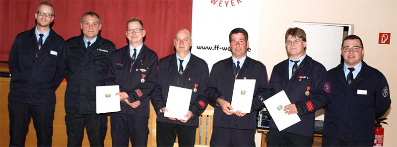 Jahreshauptversammlung der Freiwilligen Feuerwehren Villmar 2017