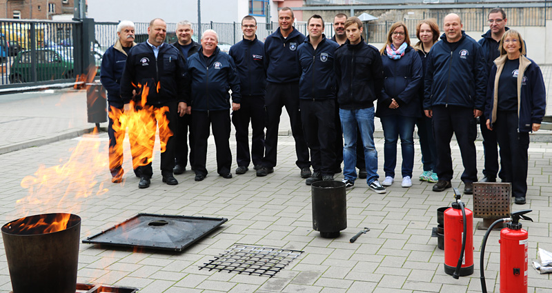Seminar „Brandschutzerziehung Feuerlöschtrainer- und Anhänger-Einweisung