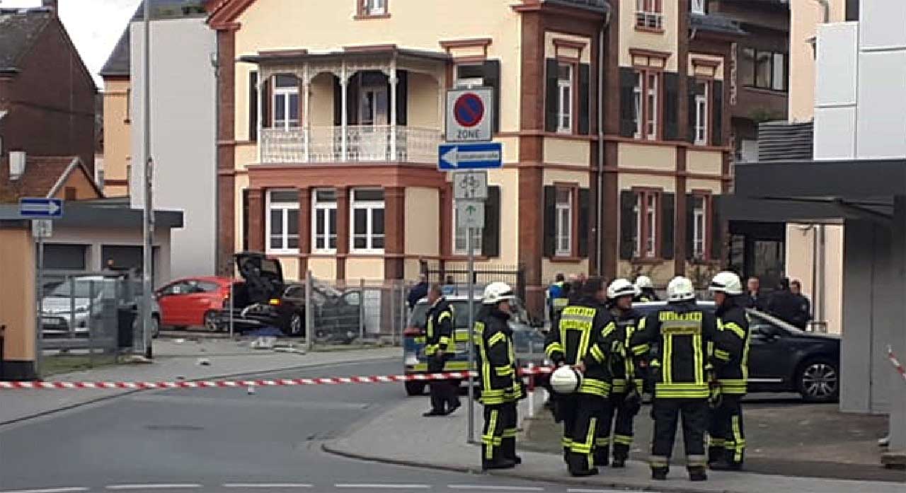 Einsatzstelle Weiersteinstraße in Limburg - Quelle: Feuerwehr