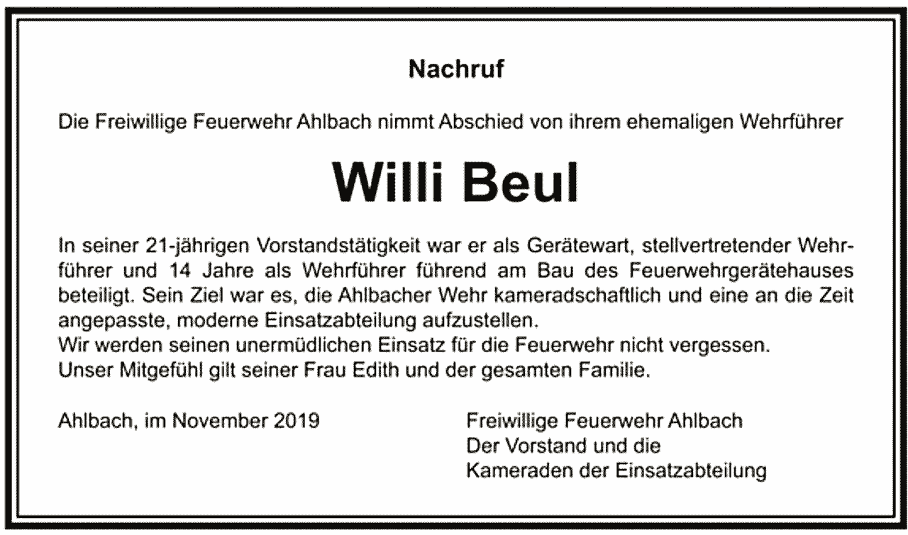 191129 ff ahlbach traueranzeige
