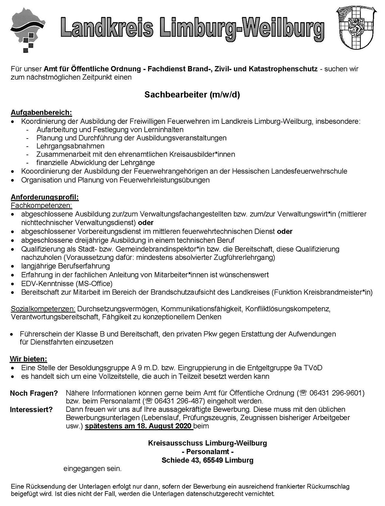 200729 landkreis stellenausschreibung