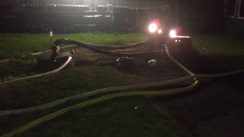 Strohballenbrand Ellar 25.08.2012