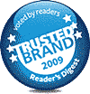 „Reader’s Digest European Trusted Brand 2009“