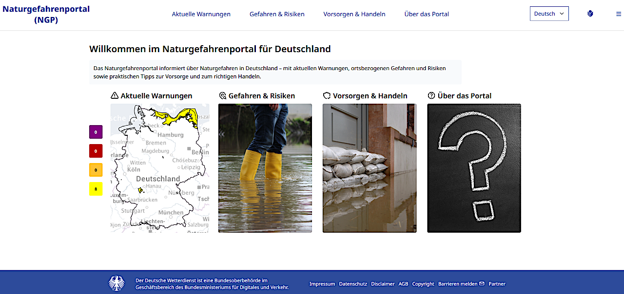 Naturgefahrenportal (NGP) 