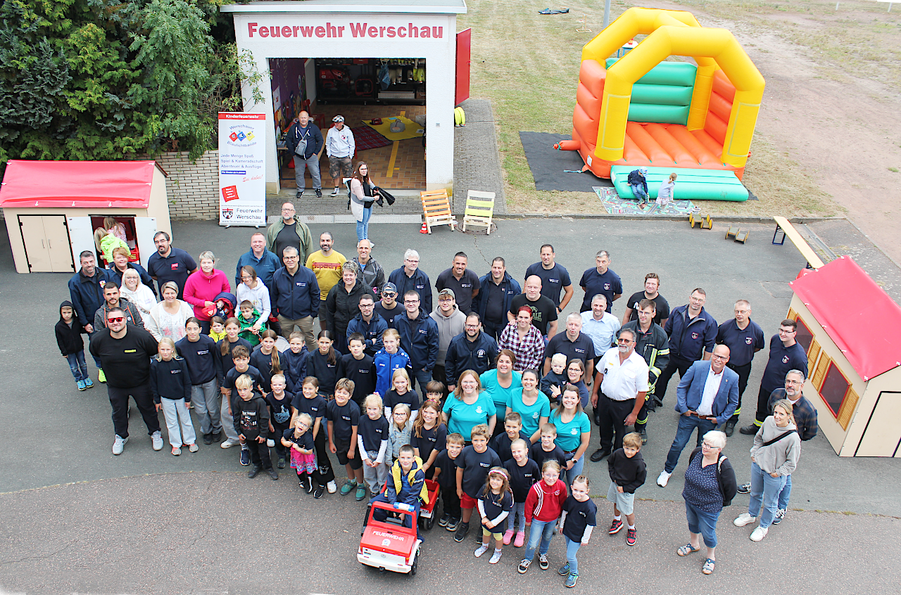 Jubiläum der Kinderfeuerwehr Werschau - 5 Jahre Blaulichtbande